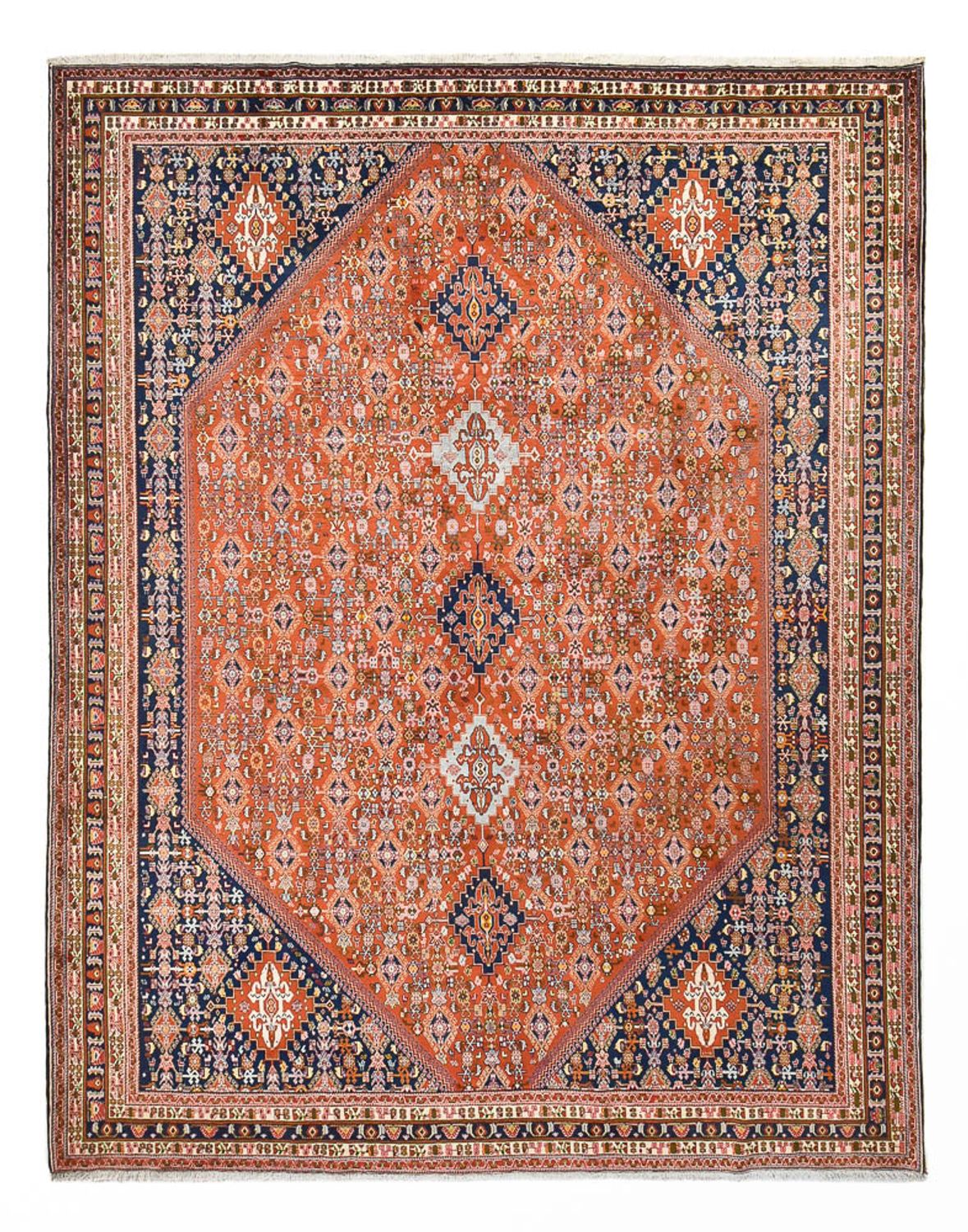 Gabbeh Tapijt - Kashkuli Perzisch - 380 x 294 cm - roest
