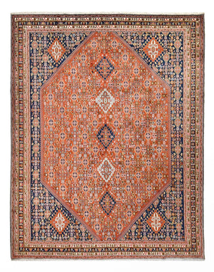 Gabbeh Tapijt - Kashkuli Perzisch - 380 x 294 cm - roest