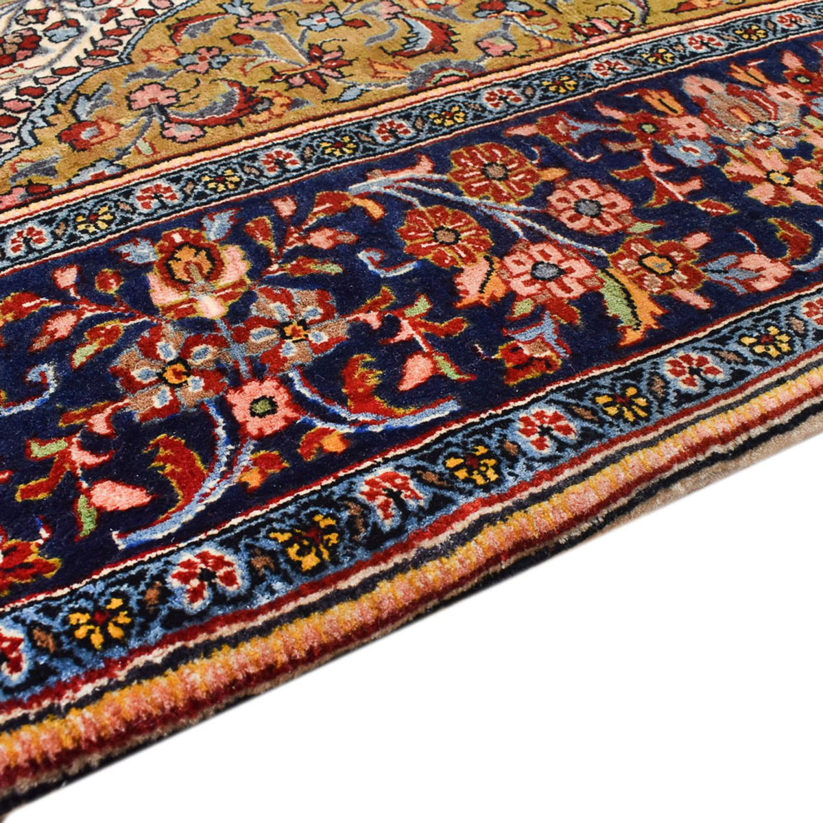 Perzisch tapijt - Tabriz - Royal - 210 x 153 cm - karamel