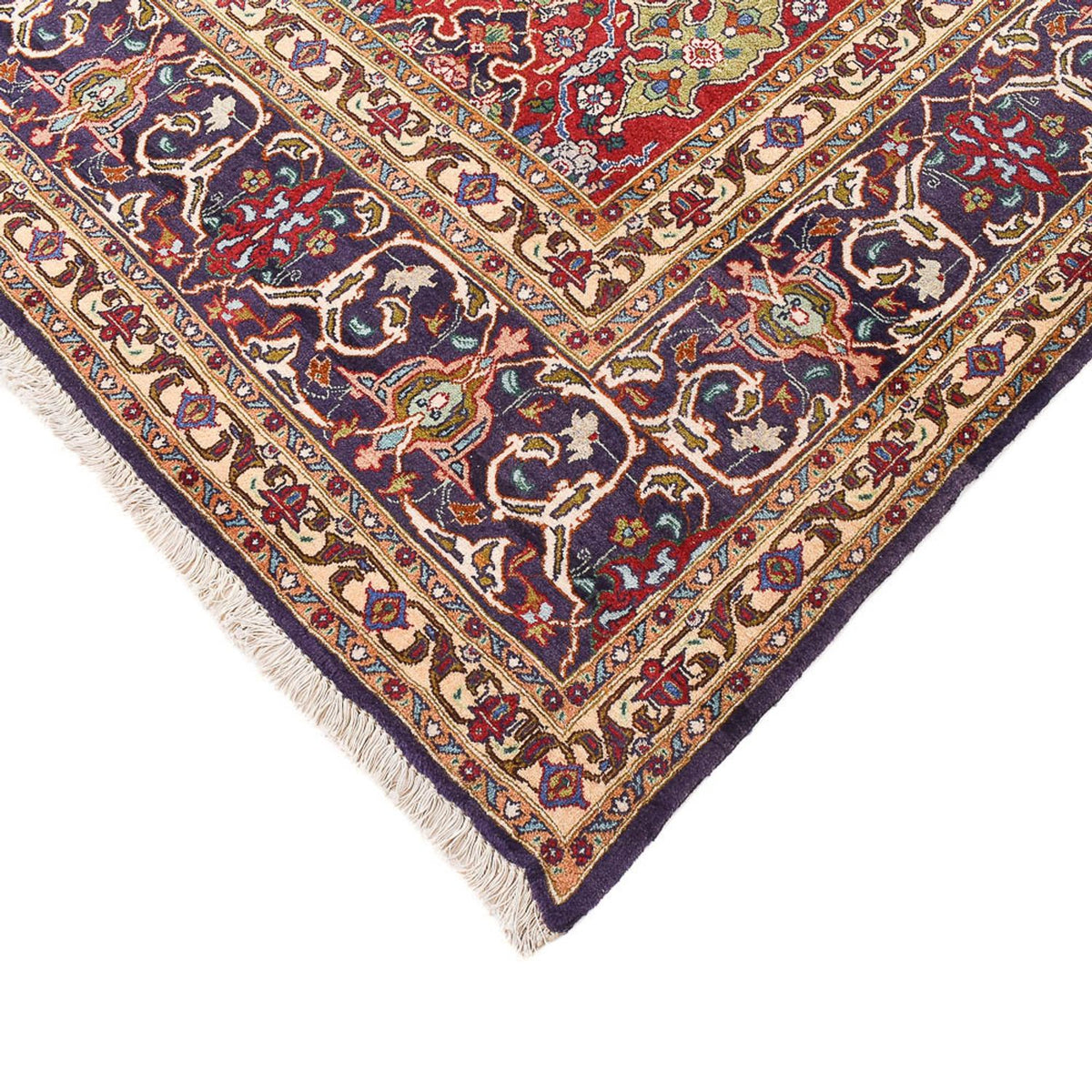 Perzisch tapijt - Tabriz - Royal - 351 x 248 cm - licht rood