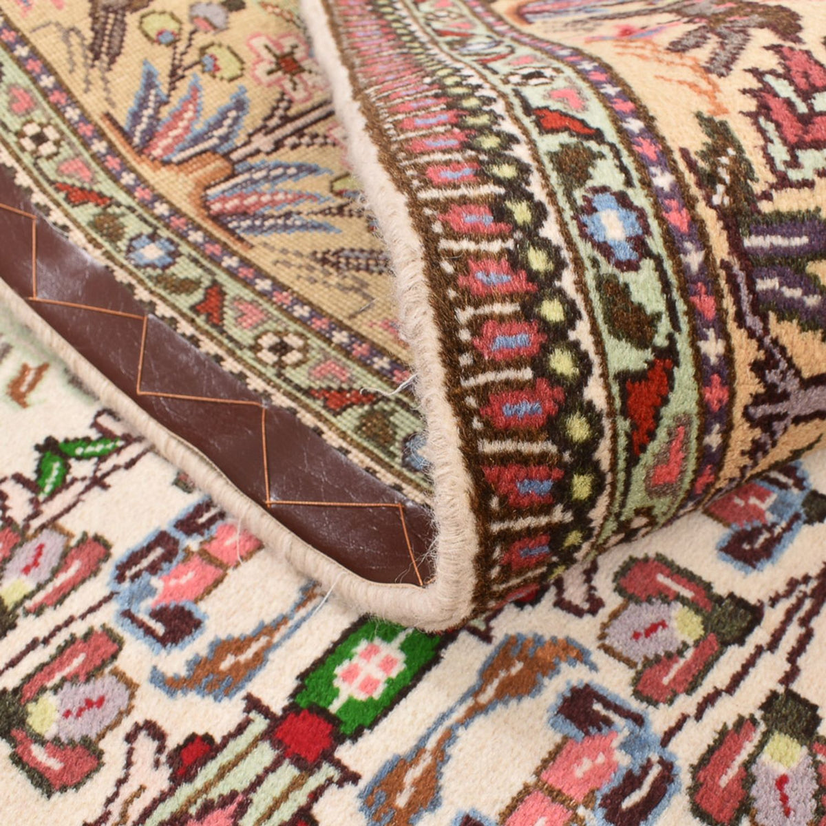 Perzisch tapijt - Klassiek vierkant  - 212 x 205 cm - crème