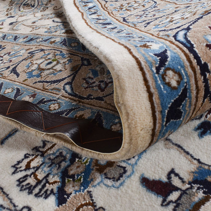 Perzisch tapijt - Nain - Koninklijk - 626 x 400 cm - grijs