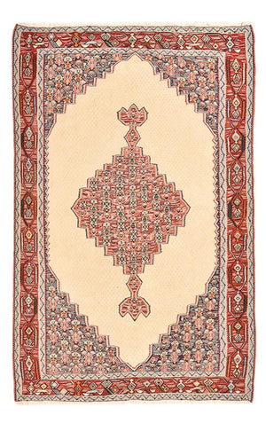 Kelim tapijt - Oosters - 242 x 155 cm - beige