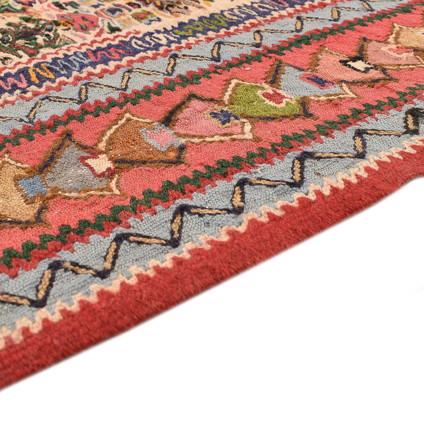 Senneh kilim Tapijt 255x143cm