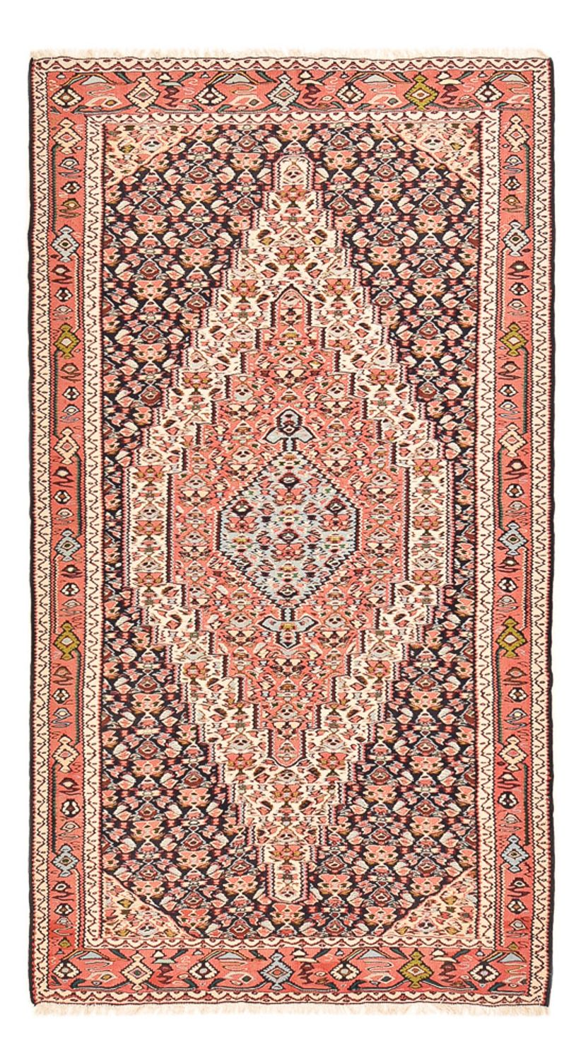 Kelim tapijt - Oosters - 238 x 132 cm - donker beige