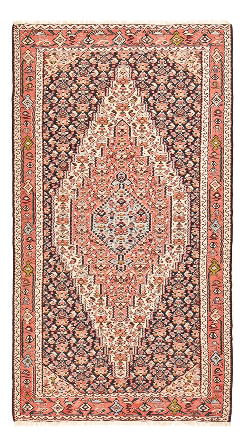 Kelim tapijt - Oosters - 238 x 132 cm - donker beige