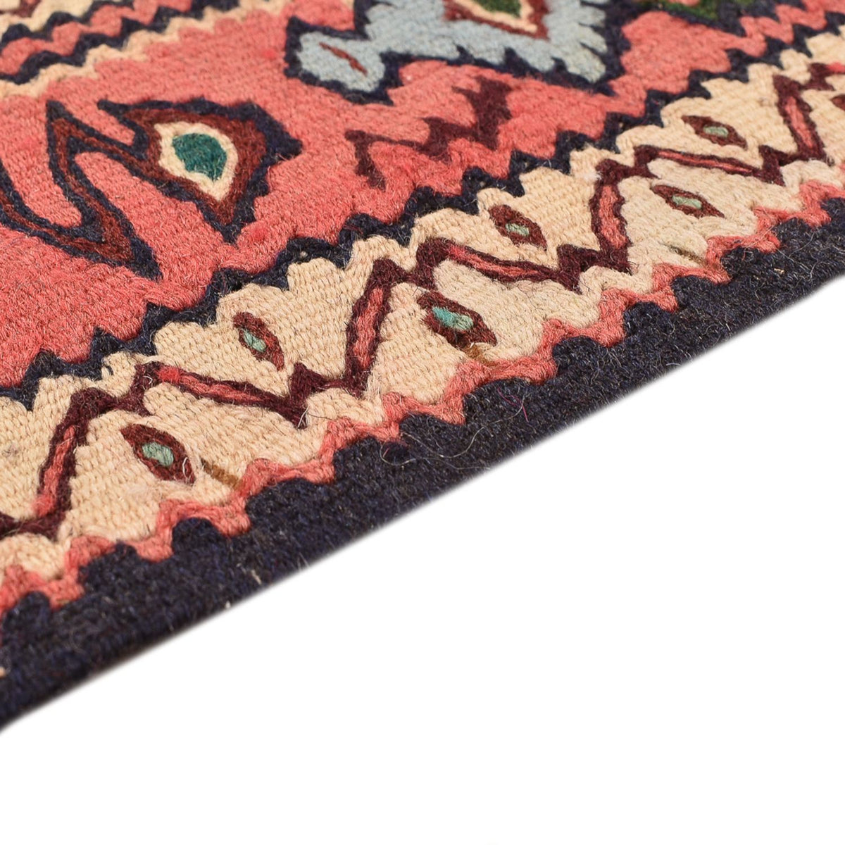 Kelim tapijt - Oosters - 238 x 132 cm - donker beige