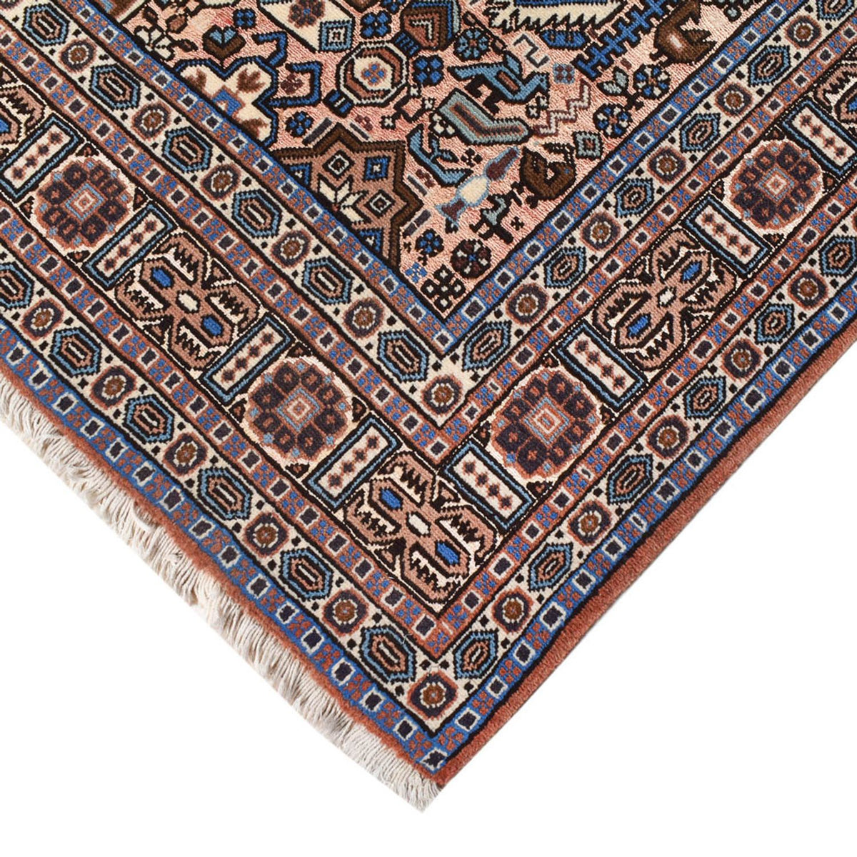 Perzisch Tapijt - Nomadisch - 200 x 136 cm - donkergrijs