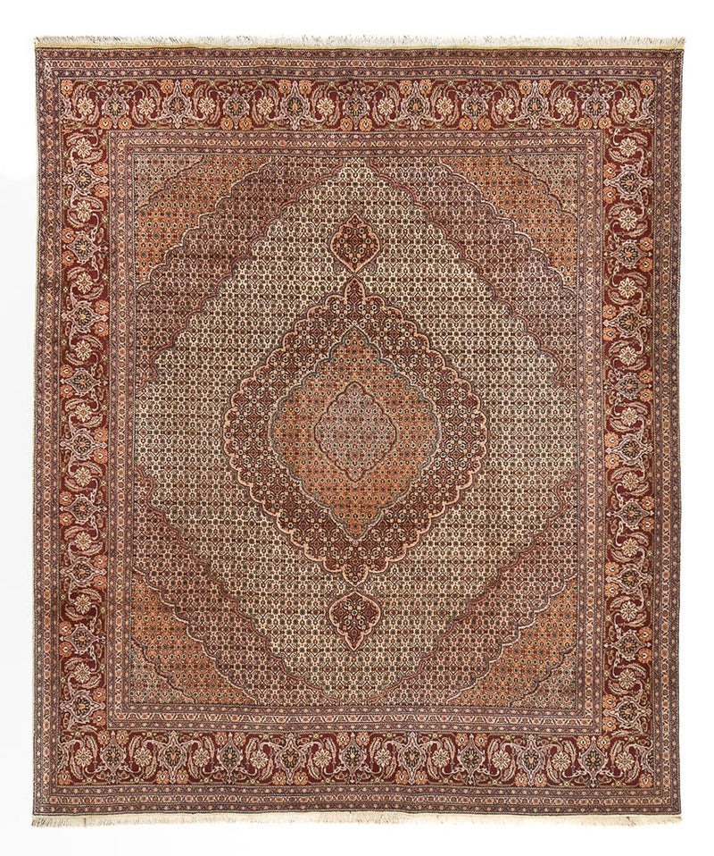 Perzisch tapijt - Tabriz - Royal - 297 x 250 cm - bruin