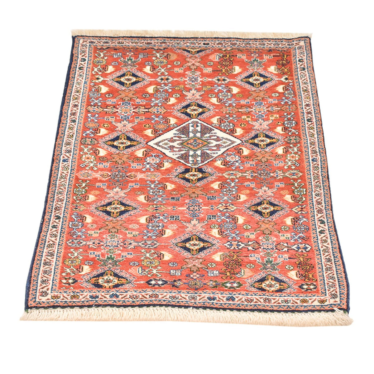 Gabbeh Tapijt - Kashkuli Perzisch - 88 x 61 cm - veelkleurig