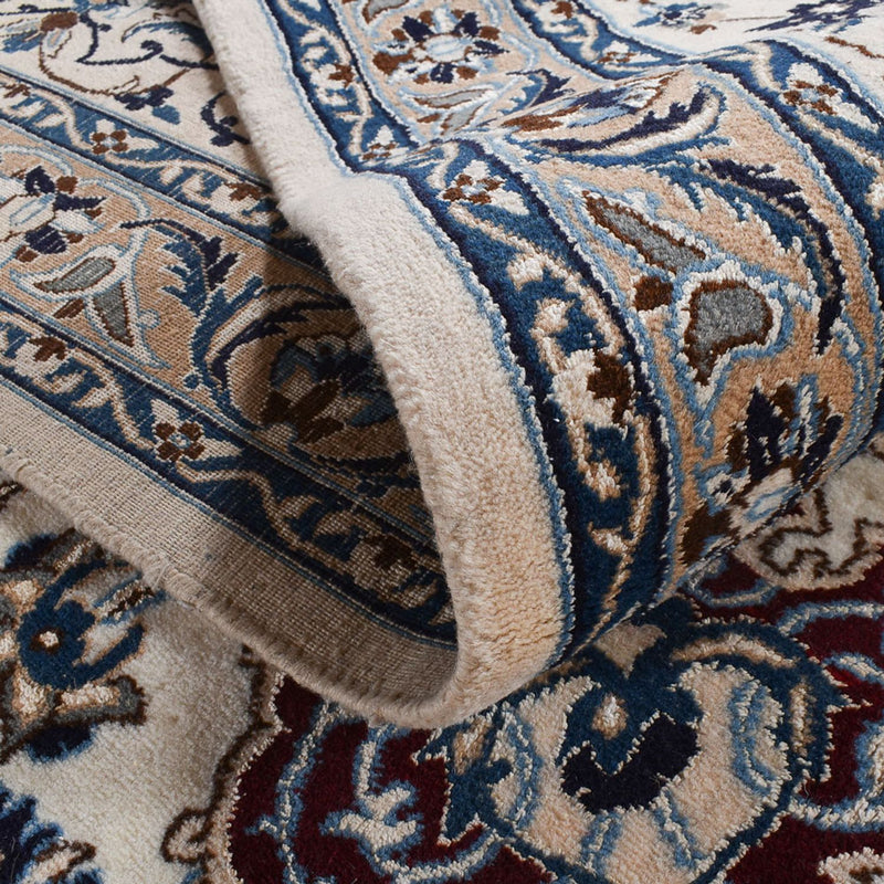 Perzisch tapijt - Nain - Koninklijk - 626 x 390 cm - grijs