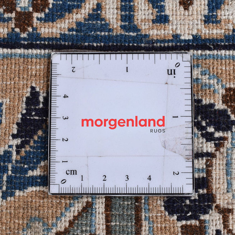 Perzisch tapijt - Nain - Koninklijk - 626 x 390 cm - grijs