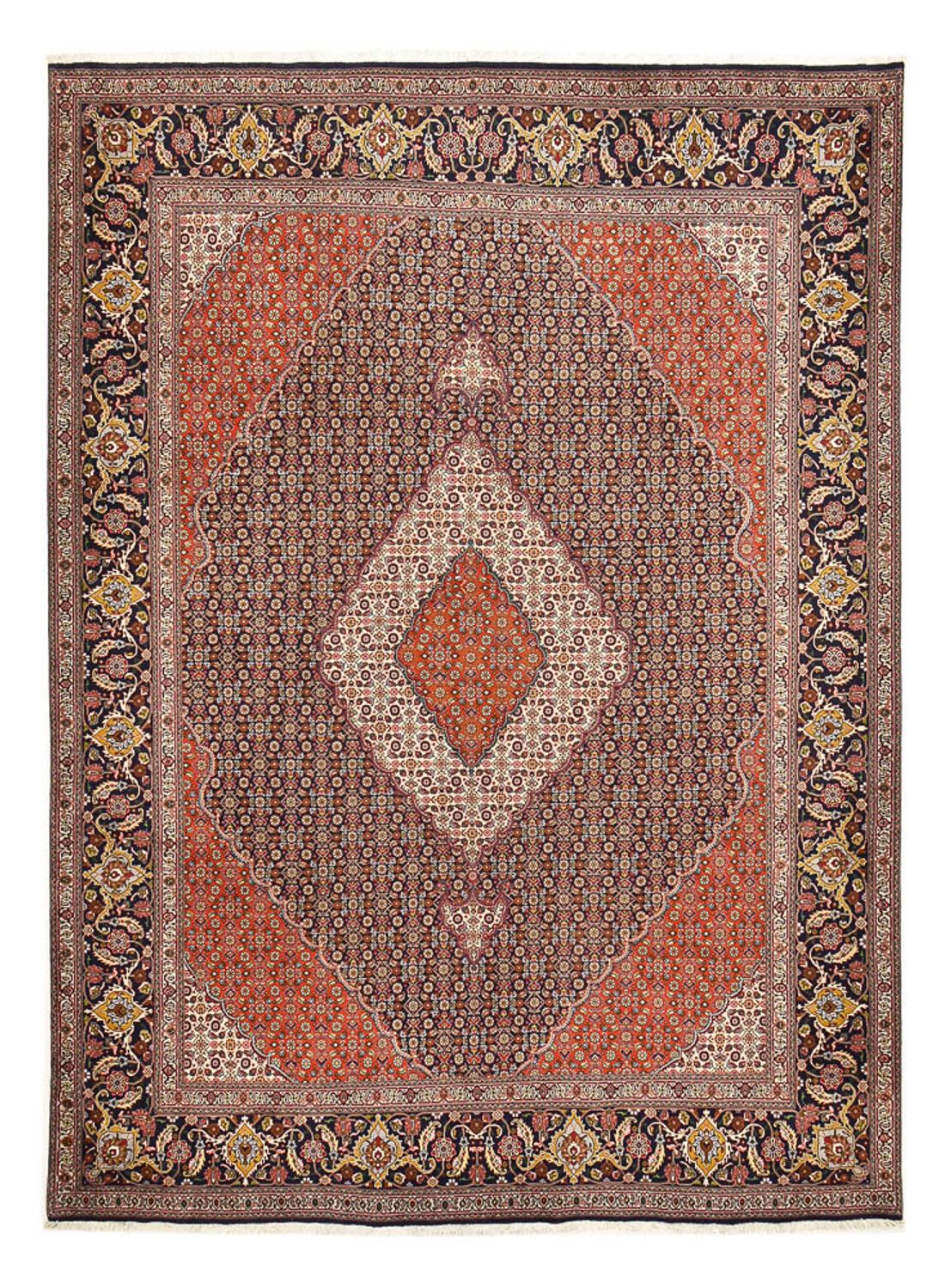 Perzisch tapijt - Tabriz - Royal - 382 x 294 cm - wijnrood
