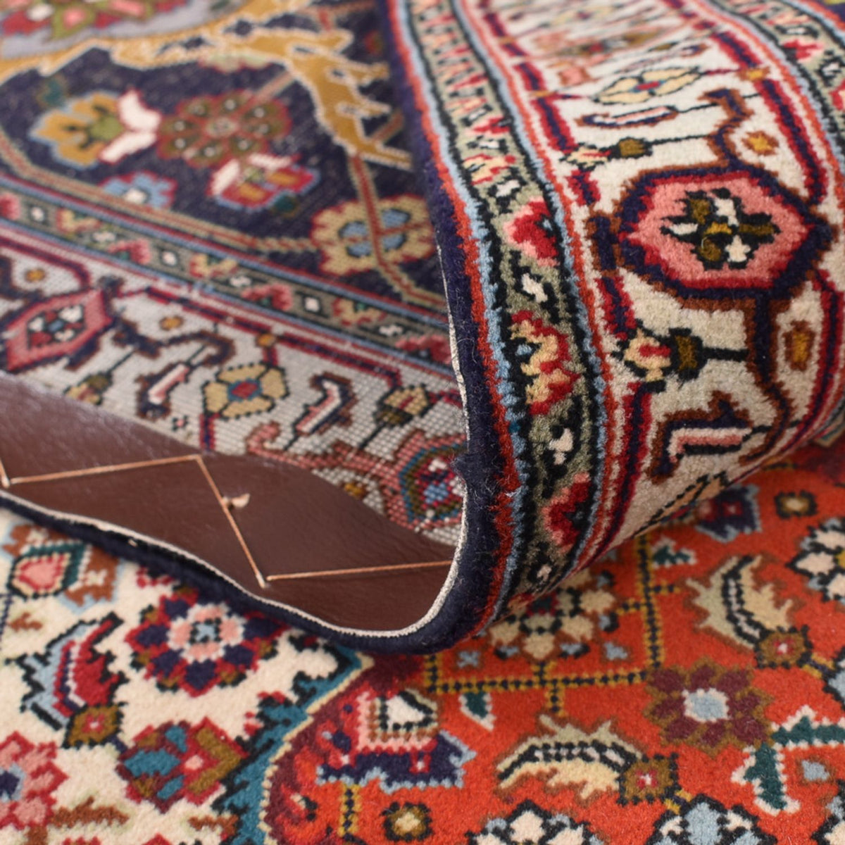 Perzisch tapijt - Tabriz - Royal - 382 x 294 cm - wijnrood