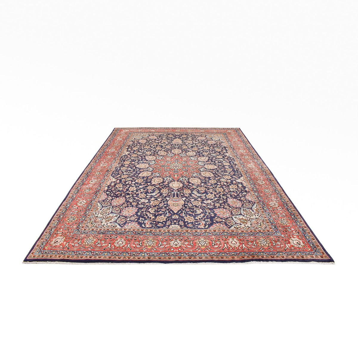 Perzisch tapijt - Klassiek - 392 x 278 cm - donkerblauw