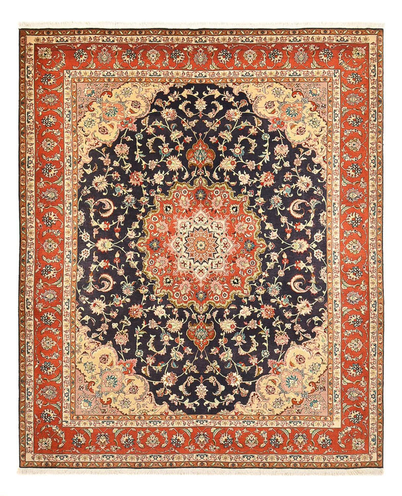 Perzisch tapijt - Tabriz - Royal - 255 x 205 cm - donkerblauw