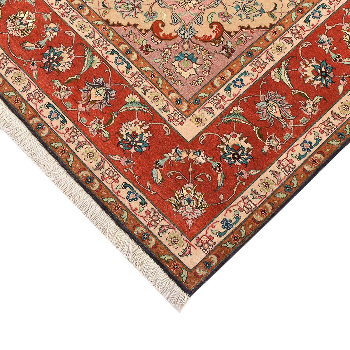 Perzisch tapijt - Tabriz - Royal - 255 x 205 cm - donkerblauw