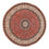 Perzisch tapijt - Tabriz - Premium rond  - 300 x 300 cm - rood
