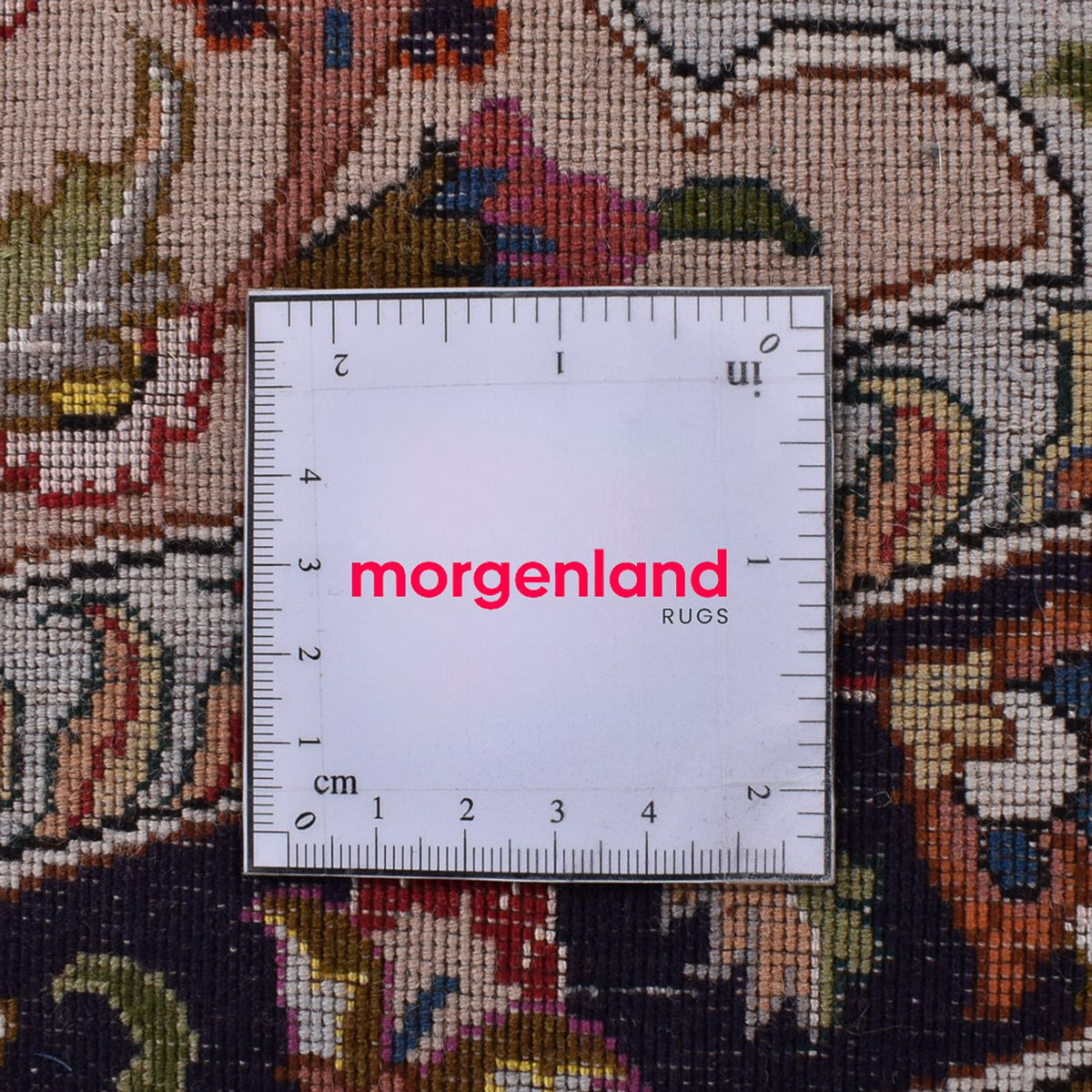 Perzisch tapijt - Tabriz - Premium rond  - 300 x 300 cm - rood