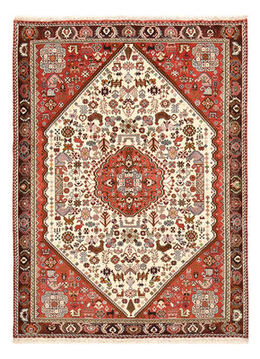 Gabbeh Tapijt - Kashkuli Perzisch - 200 x 150 cm - crème