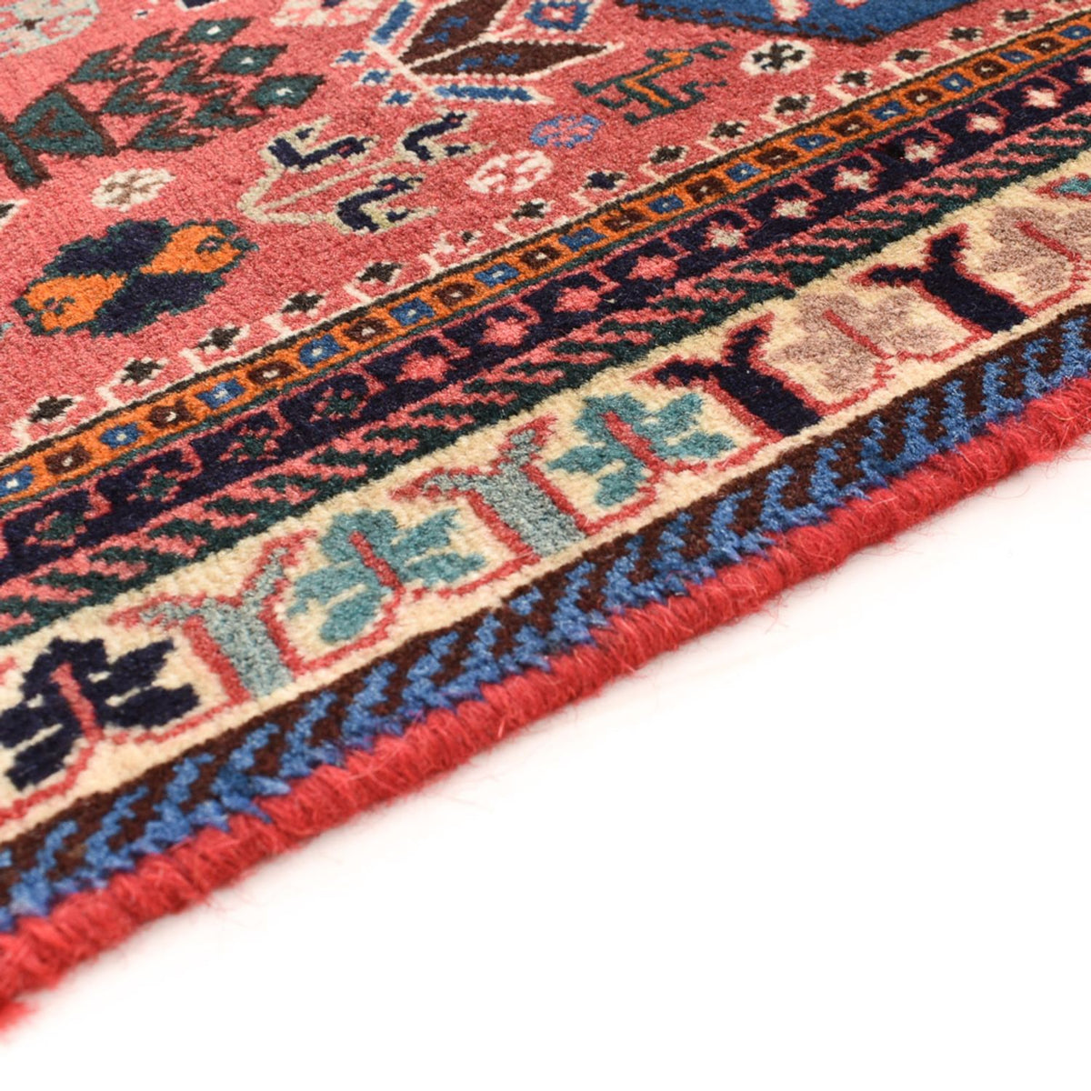 Loper Gabbeh Tapijt - Kashkuli Perzisch - 296 x 80 cm - rood