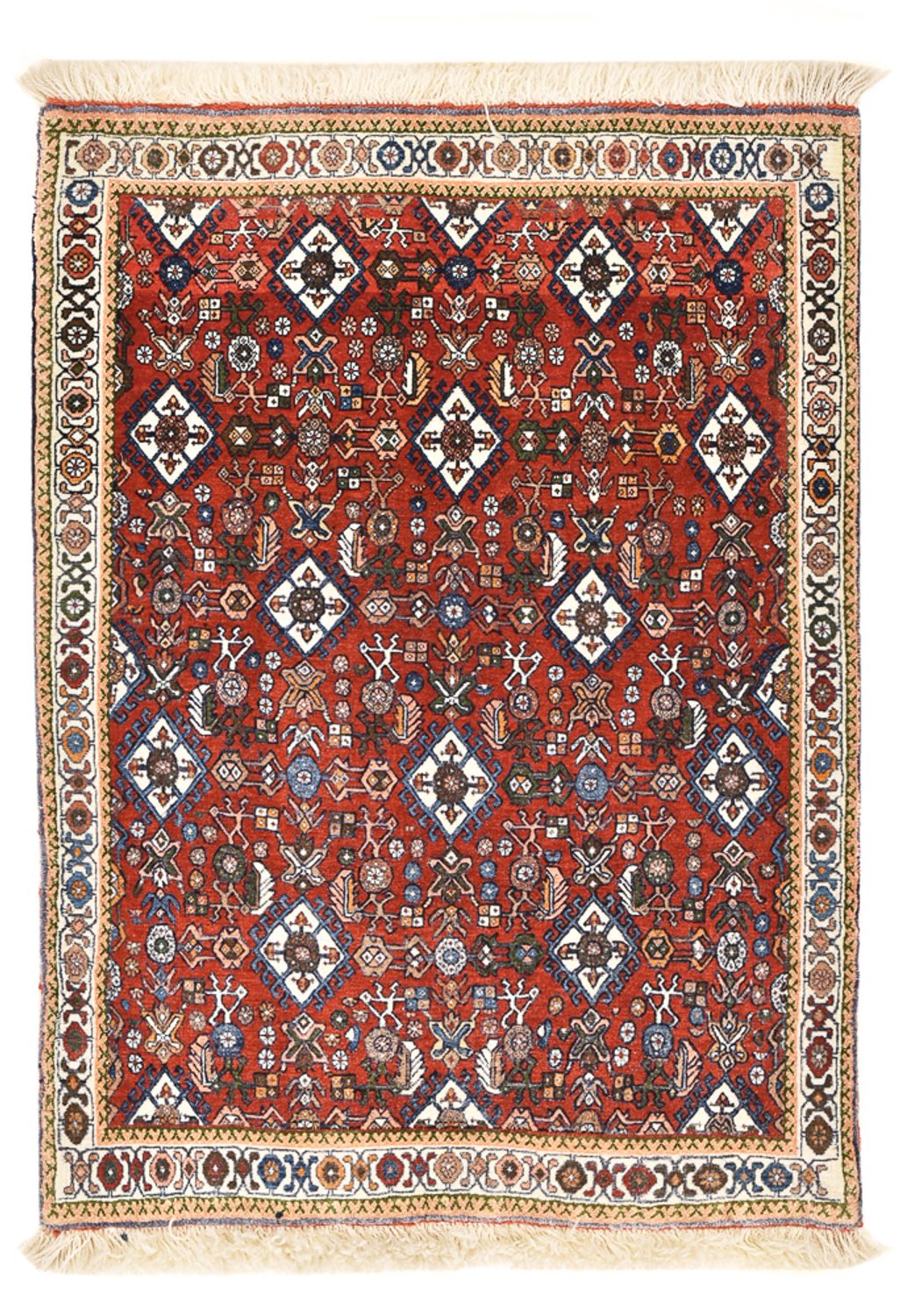 Gabbeh Tapijt - Kashkuli Perzisch - 100 x 70 cm - veelkleurig