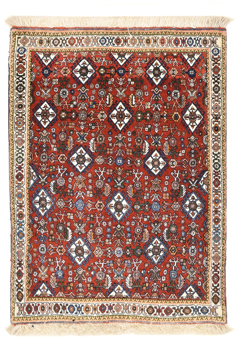Gabbeh Tapijt - Kashkuli Perzisch - 100 x 70 cm - veelkleurig