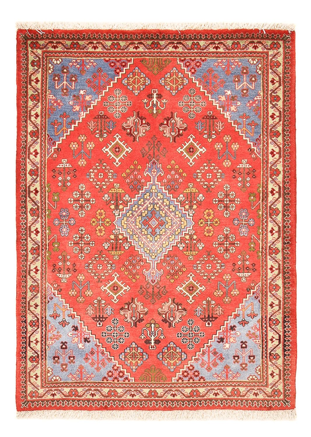 Perzisch Tapijt - Nomadisch - 160 x 111 cm - rood