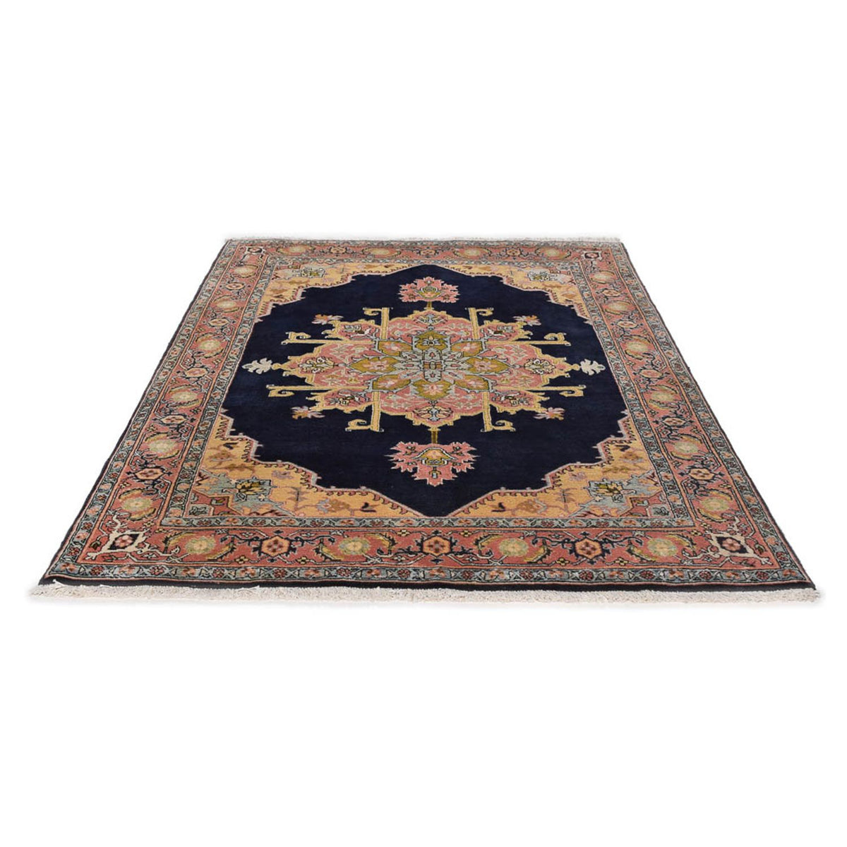 Perzisch Tapijt - Nomadisch - 218 x 150 cm - donkerblauw