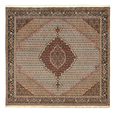 Tabriz - 40 Raj Tapijt 200x200cm - Perzisch tapijt