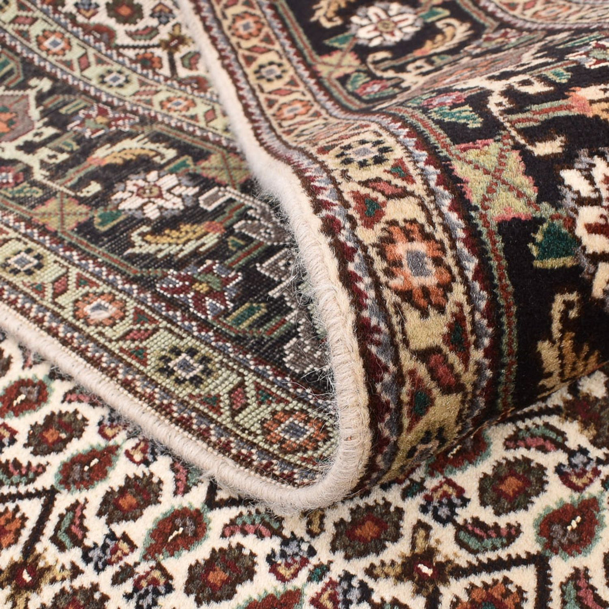 Perzisch tapijt - Tabriz - Royal vierkant  - 200 x 200 cm - lichtbruin