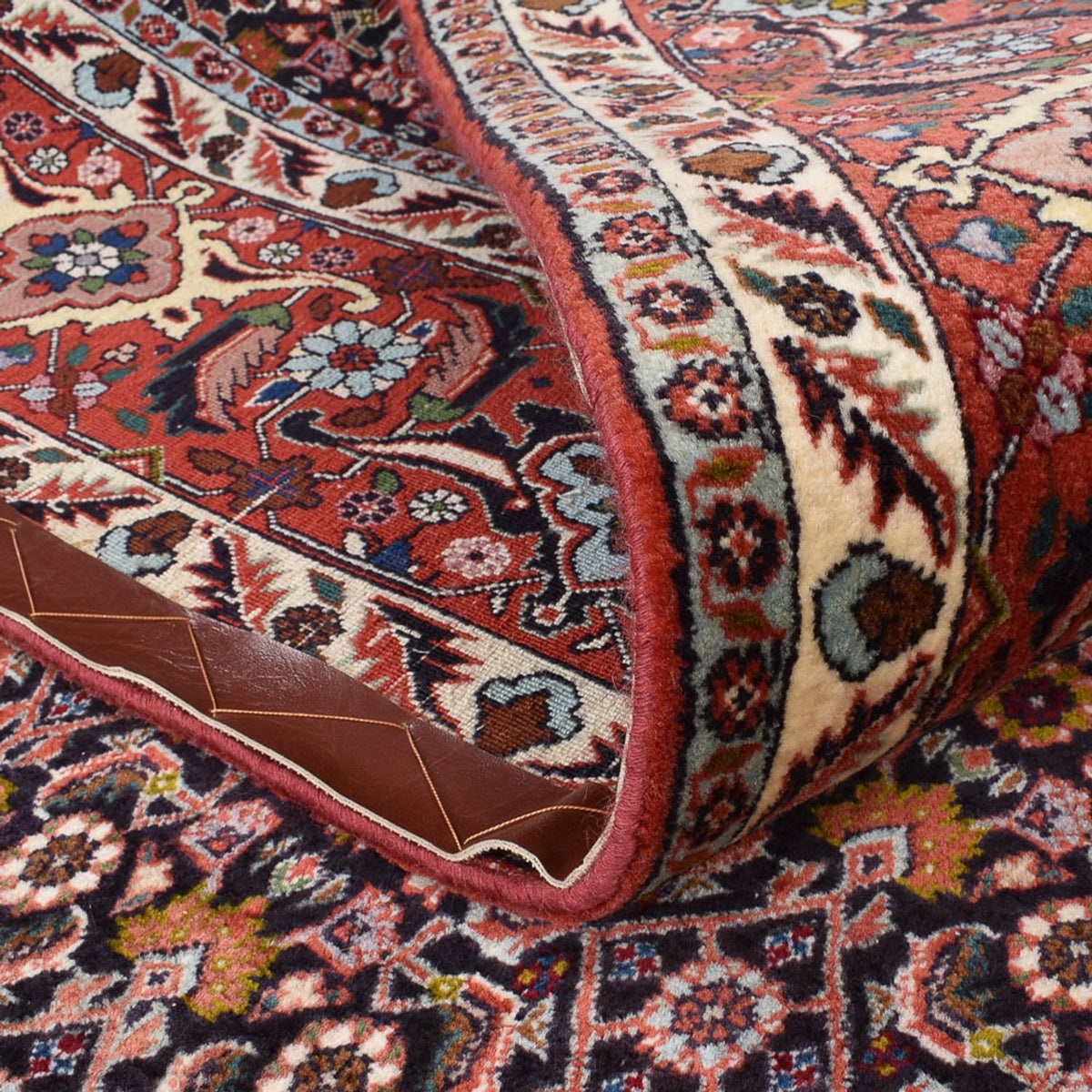 Perzisch tapijt - Bijar - 264 x 204 cm - roest