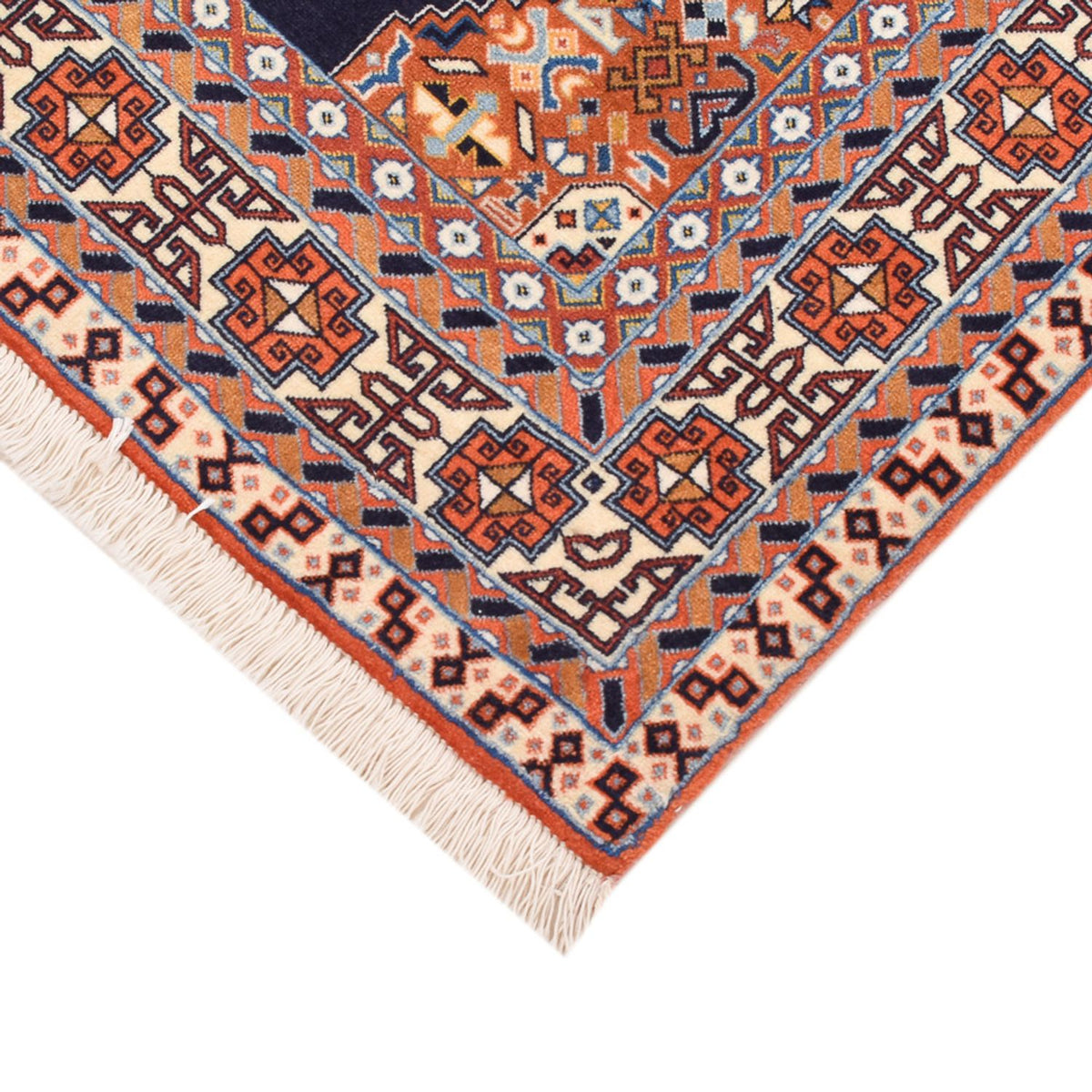 Perzisch tapijt - Tabriz - Royal - 142 x 100 cm - donkerblauw