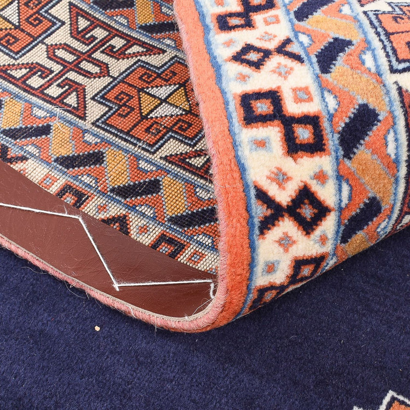 Perzisch tapijt - Tabriz - Royal - 142 x 100 cm - donkerblauw