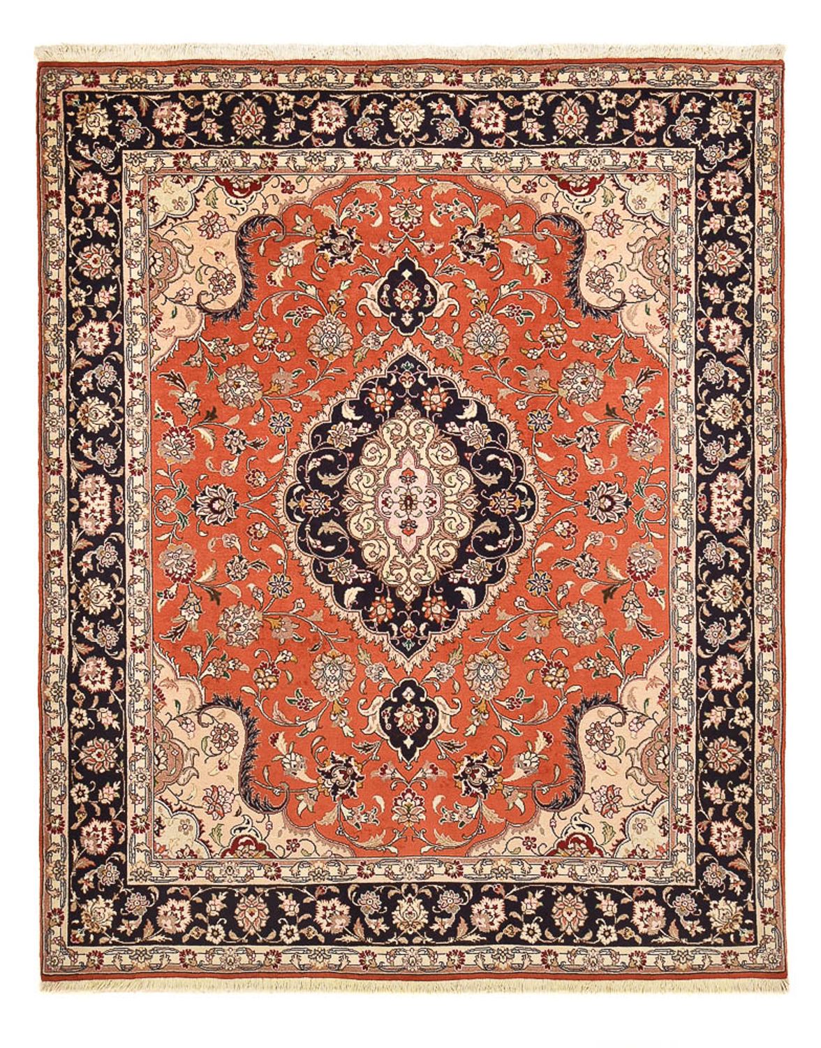 Perzisch tapijt - Tabriz - Royal - 260 x 200 cm - licht rood