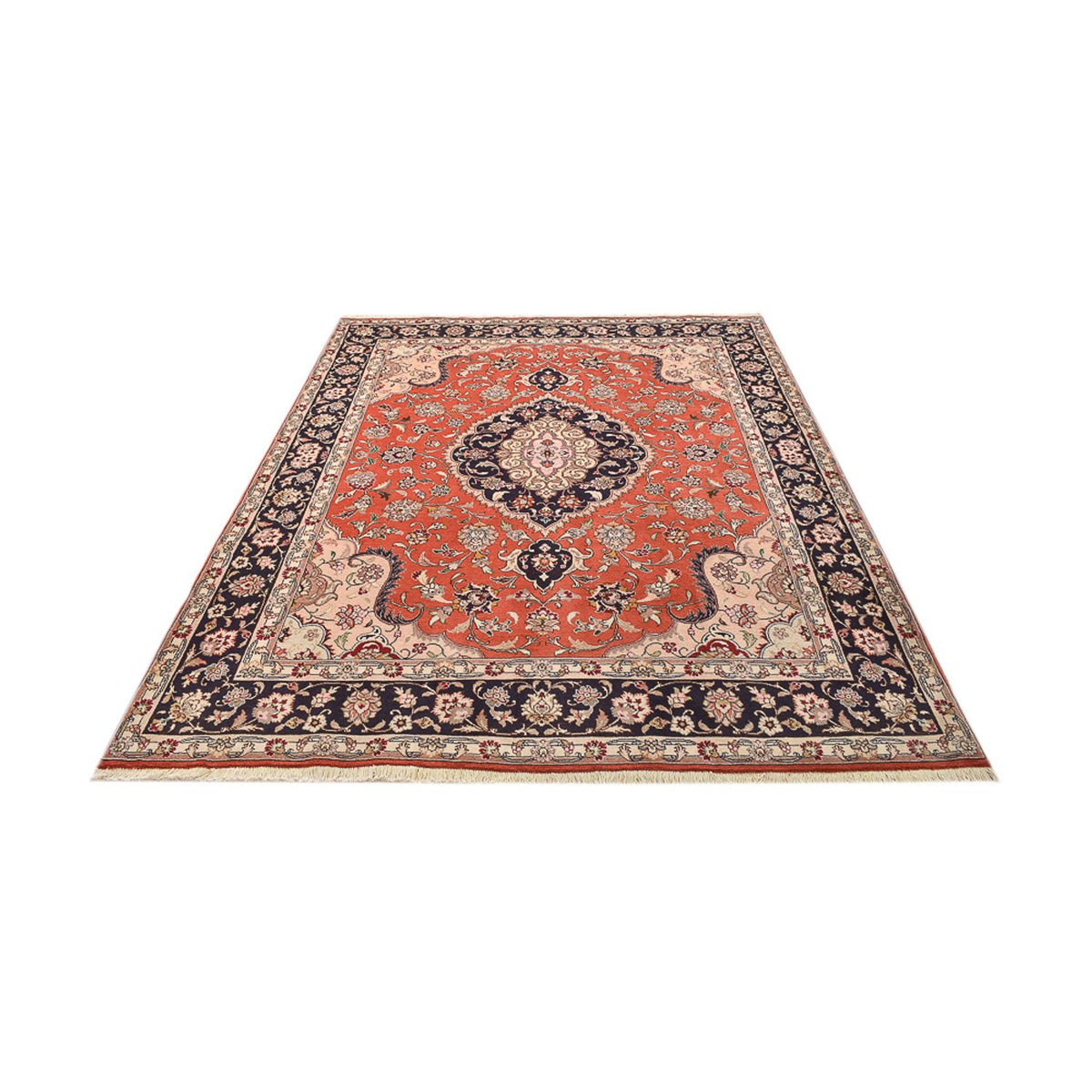 Perzisch tapijt - Tabriz - Royal - 260 x 200 cm - licht rood