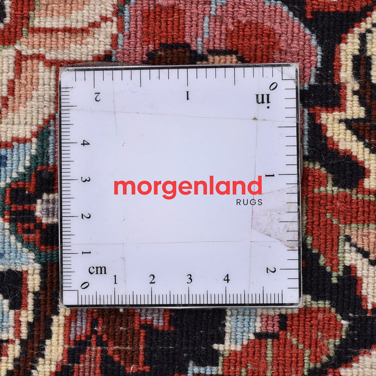 Perzisch tapijt - Bijar rond  - 400 x 400 cm - roest