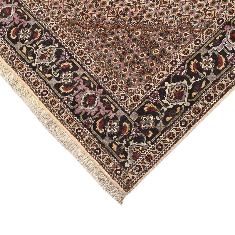 Perzisch tapijt - Tabriz - Royal vierkant  - 204 x 204 cm - bruin