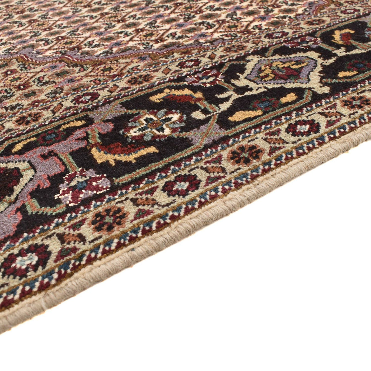 Perzisch tapijt - Tabriz - Royal vierkant  - 204 x 204 cm - bruin
