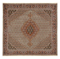 Perzisch tapijt - Tabriz - Royal vierkant  - 204 x 196 cm - bruin