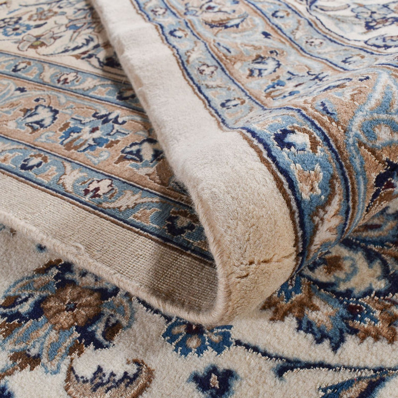 Perzisch tapijt - Nain - Koninklijk - 582 x 386 cm - grijs