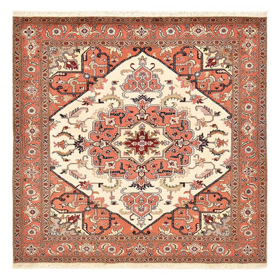 Perzisch tapijt - Tabriz - Royal vierkant  - 205 x 200 cm - crème