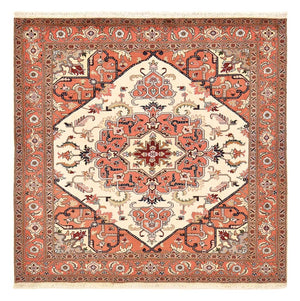 Perzisch tapijt - Tabriz - Royal vierkant  - 205 x 200 cm - crème