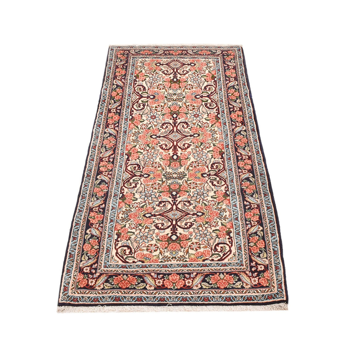 Loper Perzisch tapijt - Bijar - 190 x 80 cm - veelkleurig