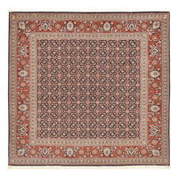 Perzisch tapijt - Tabriz - Royal vierkant  - 203 x 200 cm - roest
