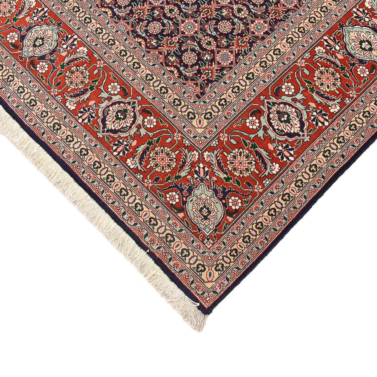 Perzisch tapijt - Tabriz - Royal vierkant  - 203 x 200 cm - roest