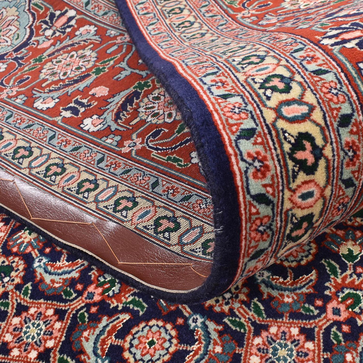 Perzisch tapijt - Tabriz - Royal vierkant  - 203 x 200 cm - roest