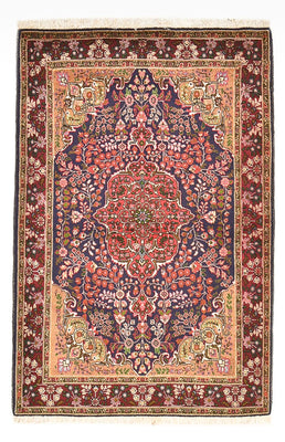 Perzisch tapijt - Tabriz - Royal - 155 x 100 cm - veelkleurig