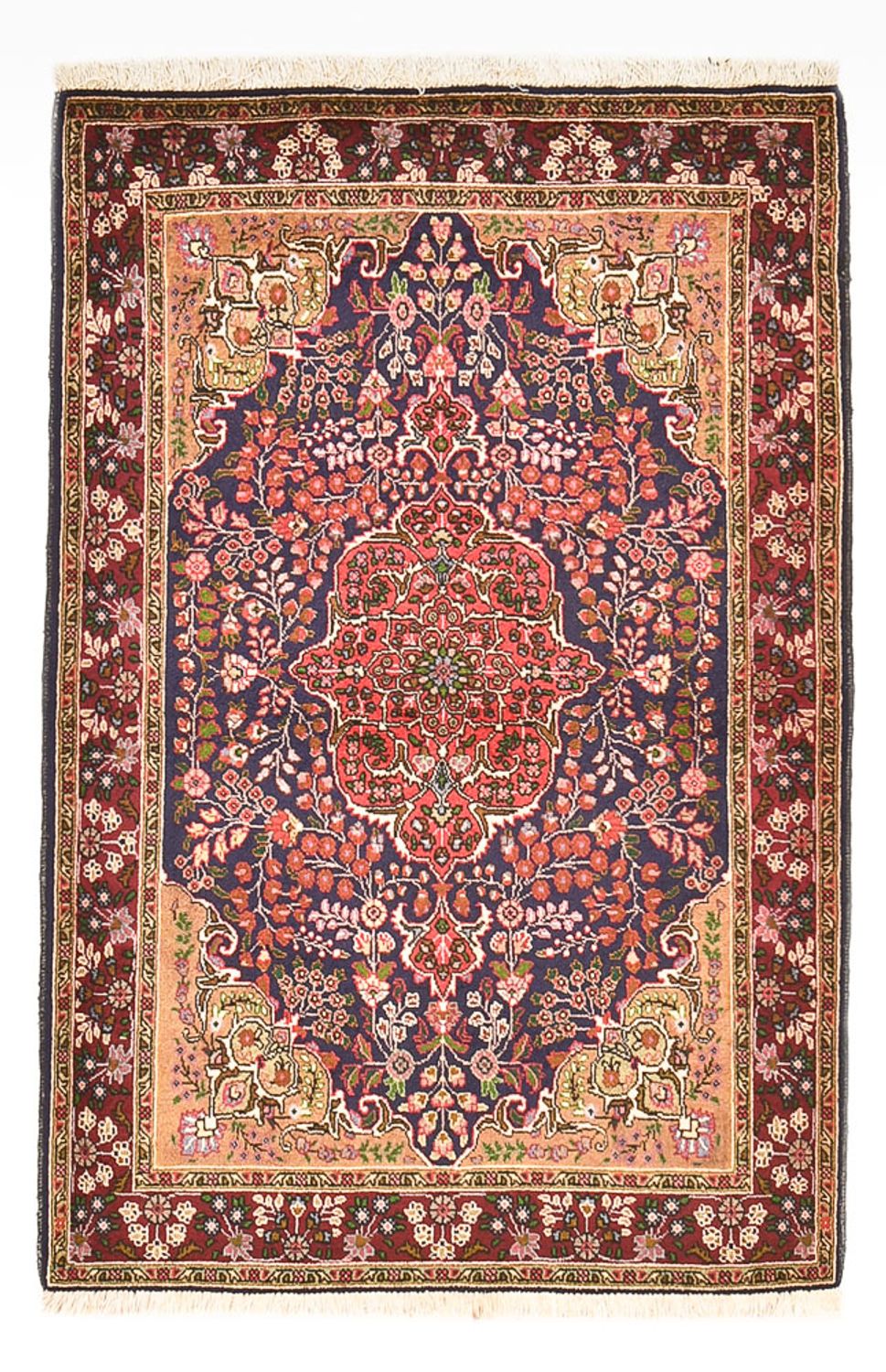 Perzisch tapijt - Tabriz - Royal - 155 x 100 cm - veelkleurig