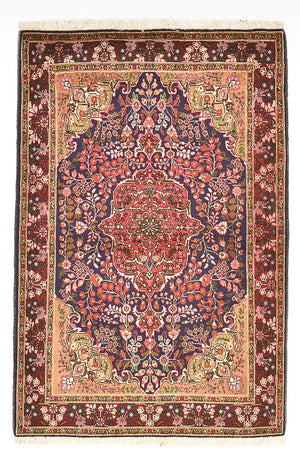Perzisch tapijt - Tabriz - Royal - 155 x 100 cm - veelkleurig